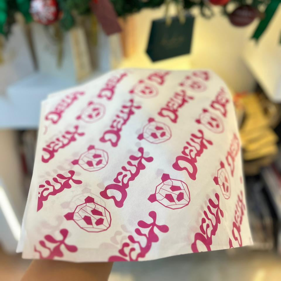 Papel antigrasa Personalizado - parafinado para Comidas 33X35 CM