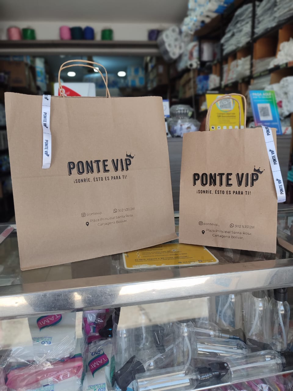 Bolsas de Papel Lisas Sin logo
