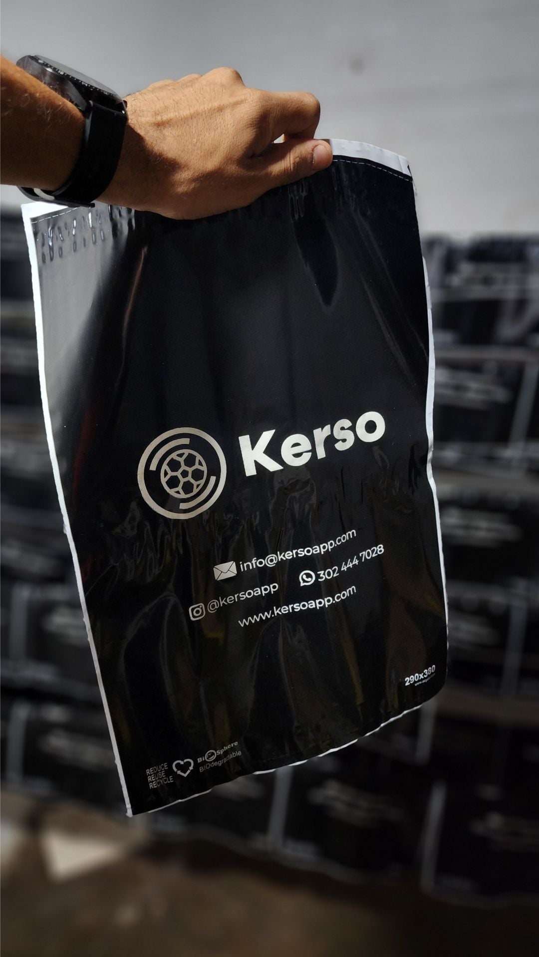 Bolsas de Seguridad personalizadas con Servicio de estampado.
