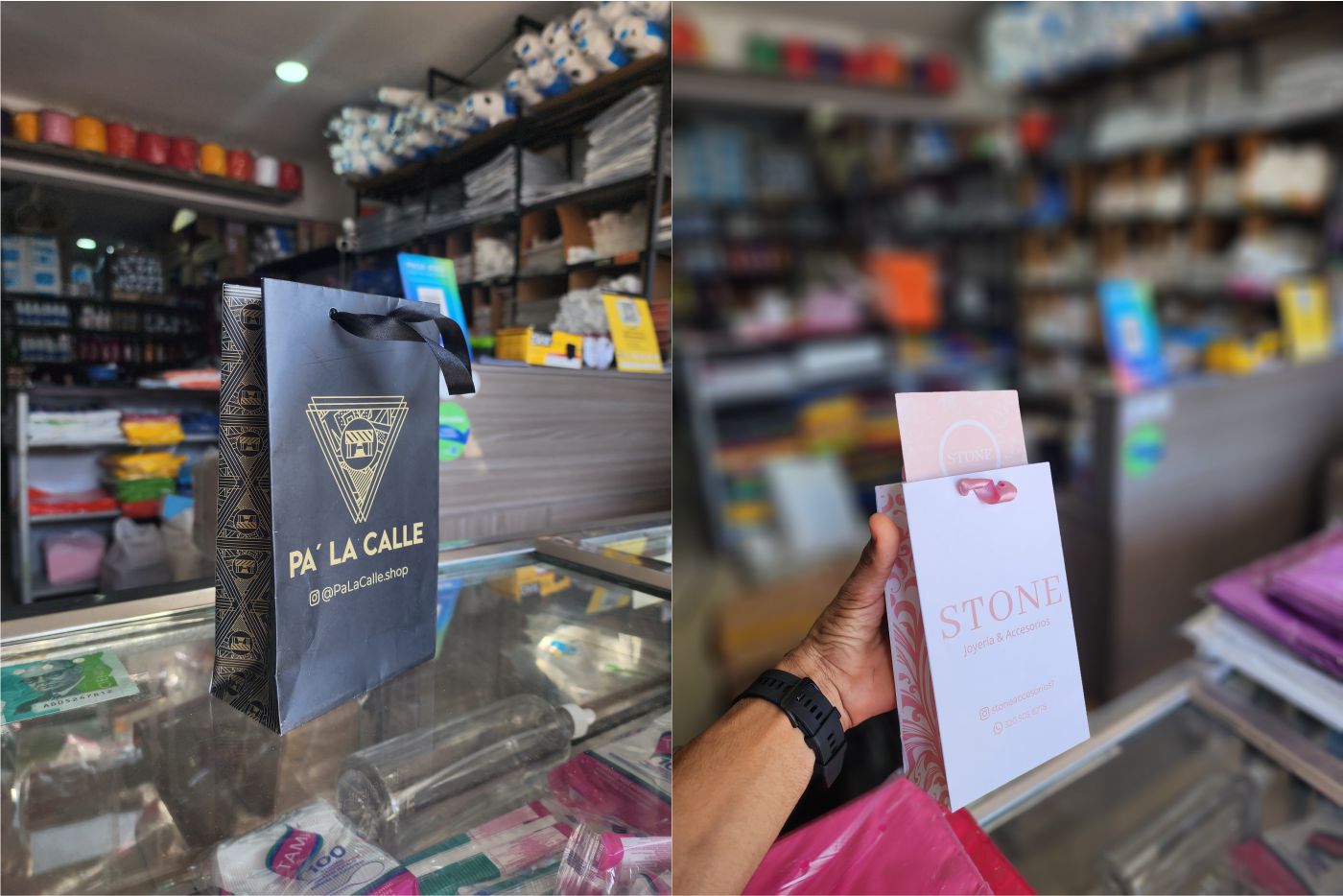 Bolsas Boutique Premium personalizadas Tamaño #5 12x20x5.5 cm