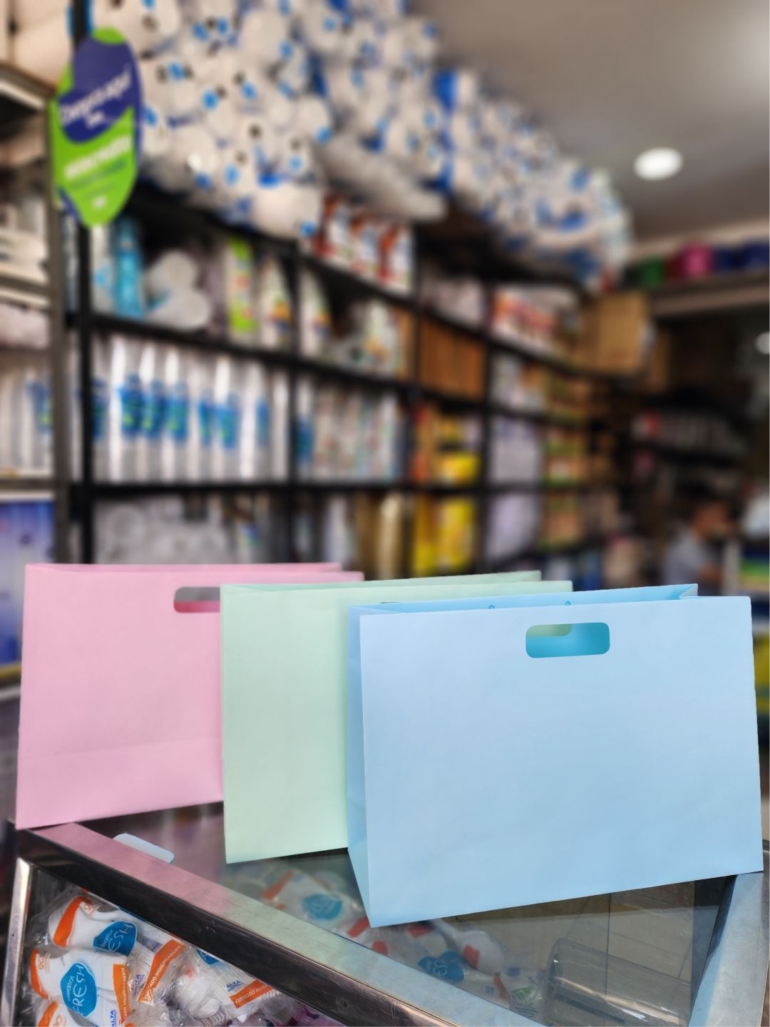 Bolsas Premium Genéricas Con troquel.