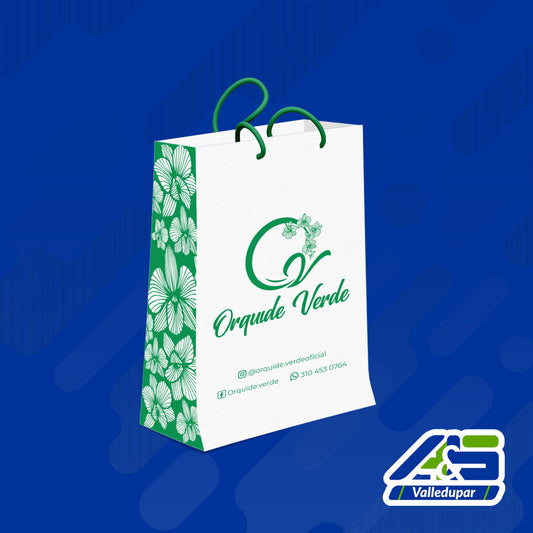 Bolsas Boutique Premium personalizadas Tamaño #4 16x27x8 cm