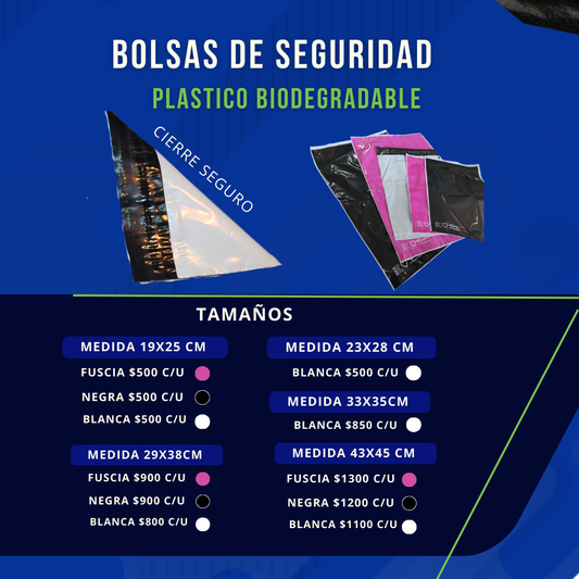 Bolsas de Seguridad