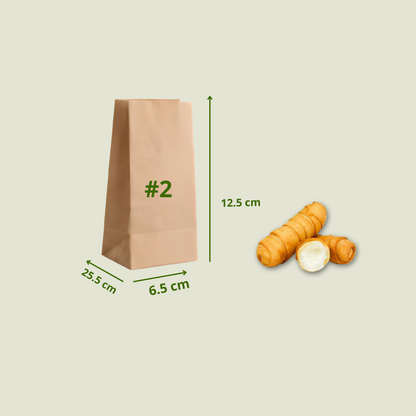 Bolsas kraft personalizadas para restaurantes