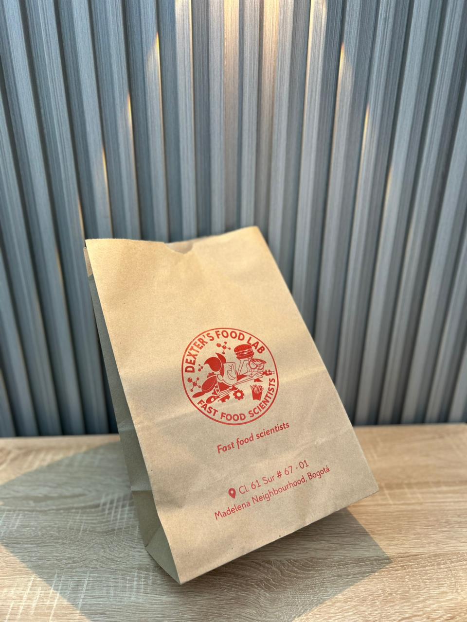 Bolsas para Restaurantes de Papel Personalizadas