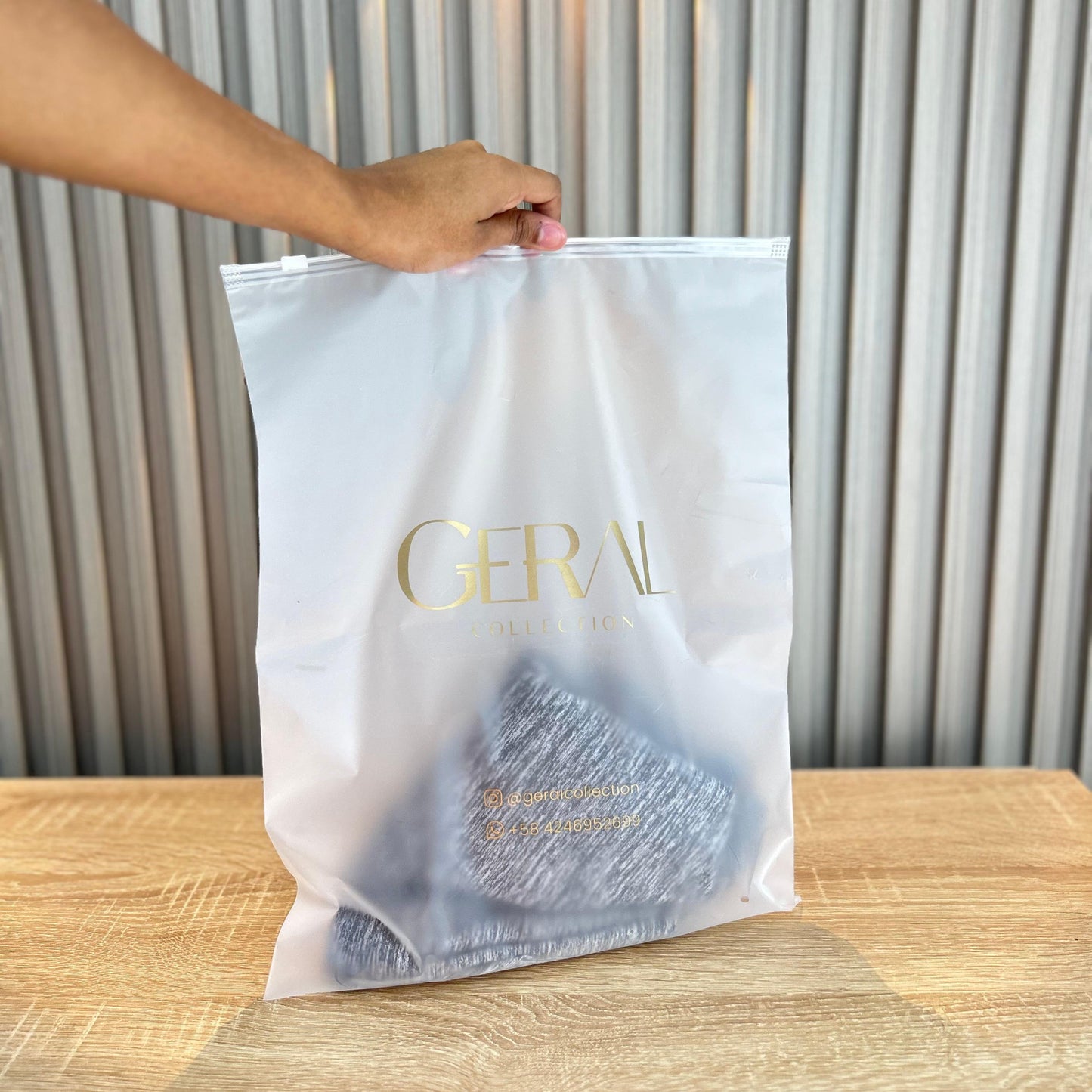 Bolsas Esmeriladas Personalizadas - Bolsas de Vinilo