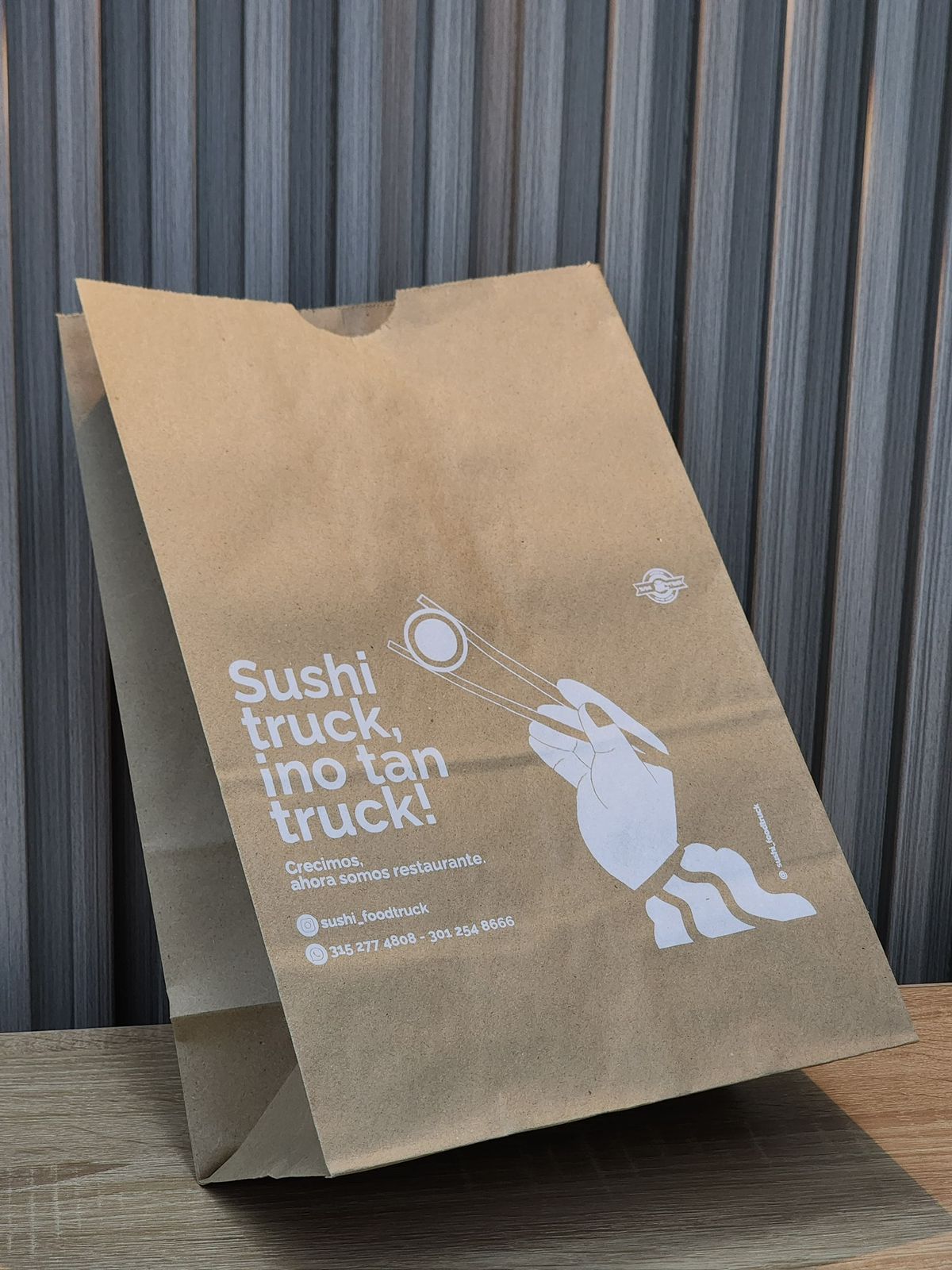 Bolsas para Restaurantes de Papel Personalizadas