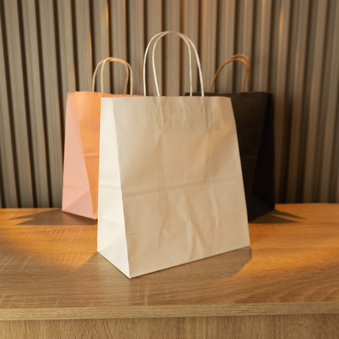 Bolsas de Papel Lisas Sin logo