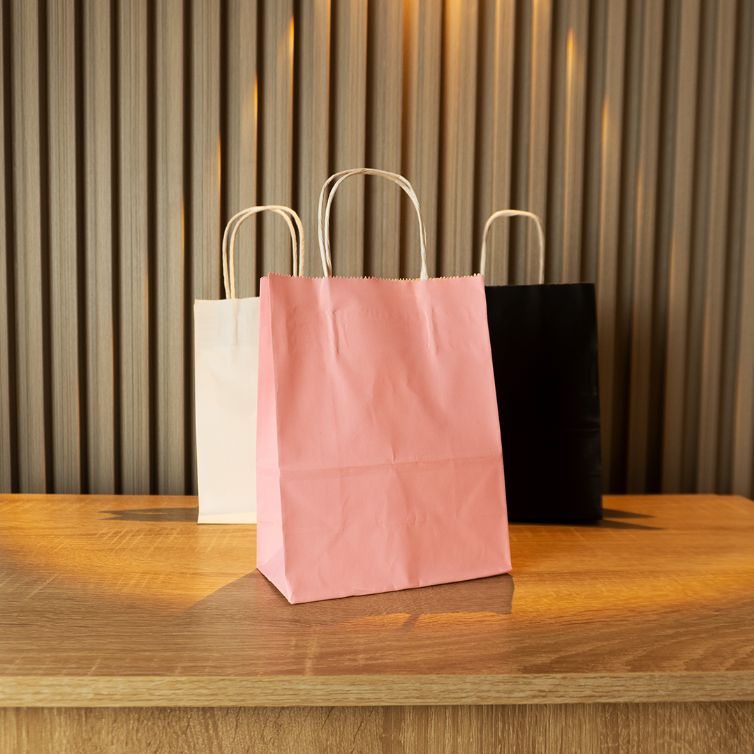 Bolsas de Papel Lisas Sin logo