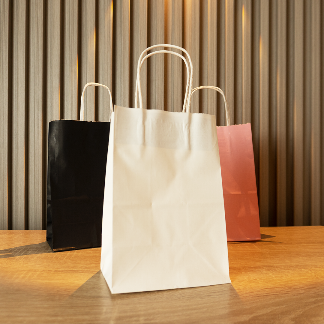 Bolsas de Papel Lisas Sin logo