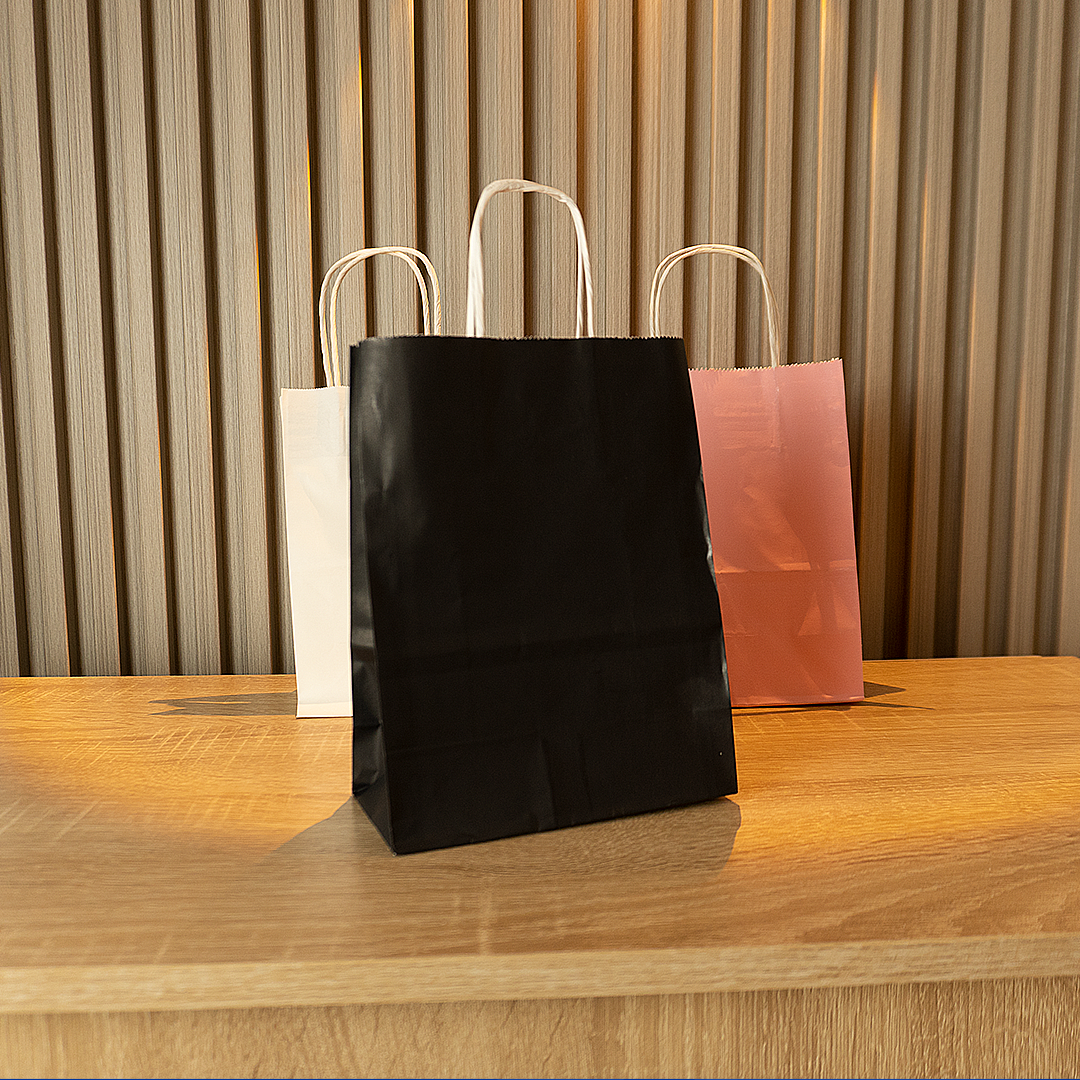 Bolsas de Papel Lisas Sin logo