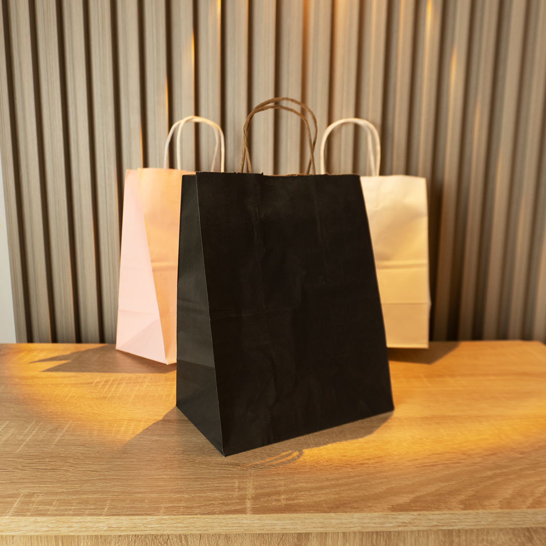 Bolsas de Papel Lisas Sin logo