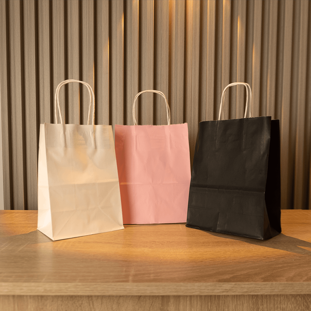 Bolsas de Papel Lisas Sin logo