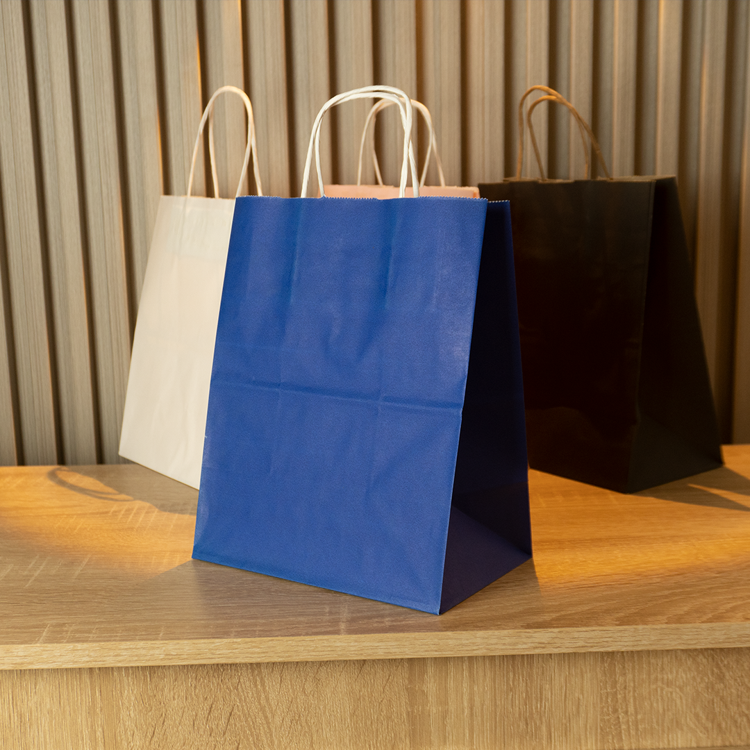 Bolsas de Papel Lisas Sin logo