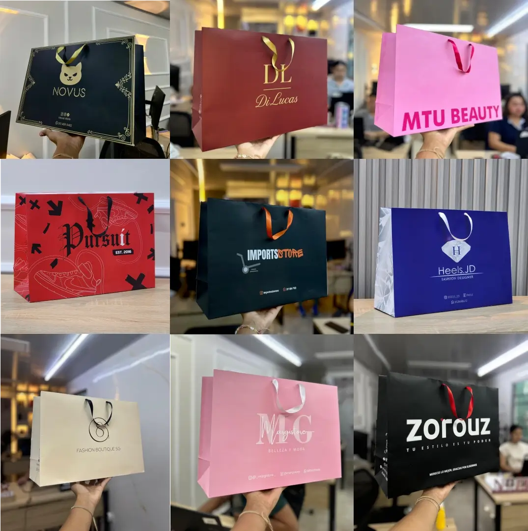 Bolsas Boutique Premium personalizadas Tamaño #1 36x26x12 cm