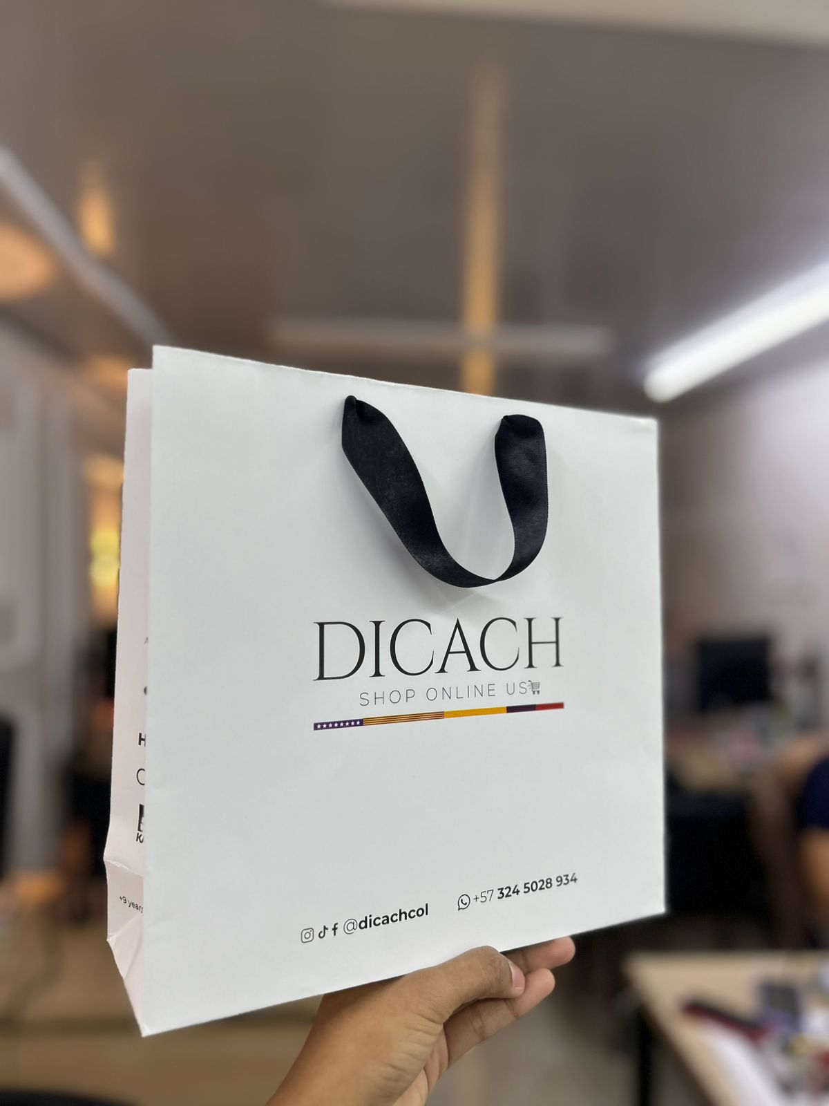 Bolsas Boutique Premium personalizadas Tamaño #2 27x27x8 cm