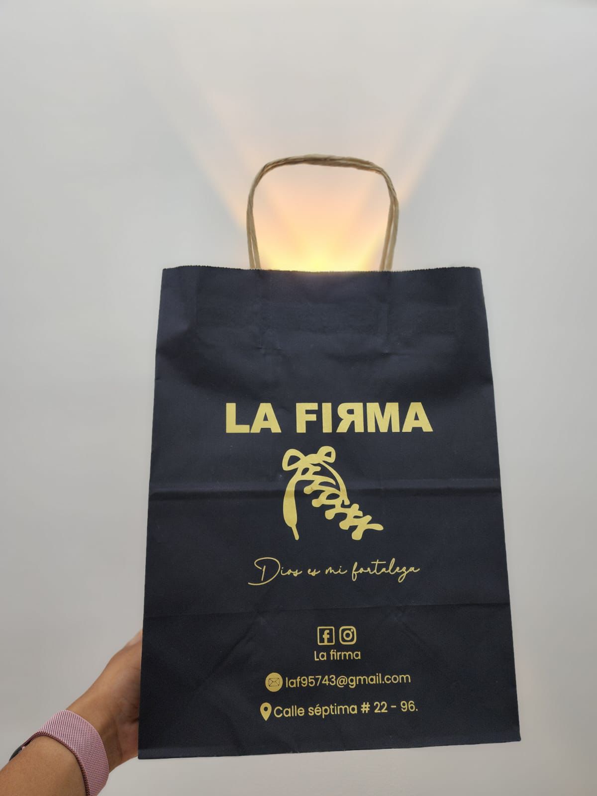 Bolsas Kraft personalizadas con Servicio de estampado.
