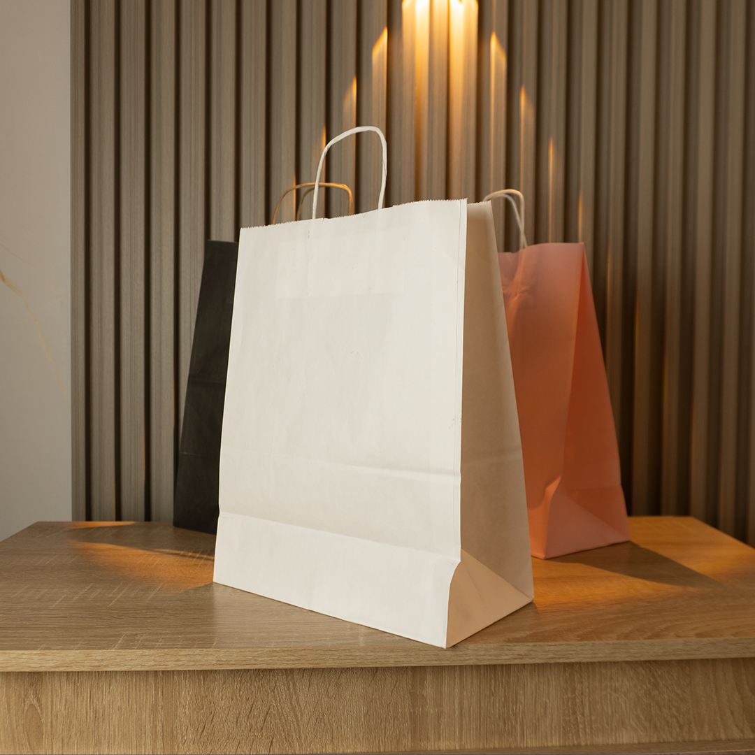 Bolsas de Papel Lisas Sin logo