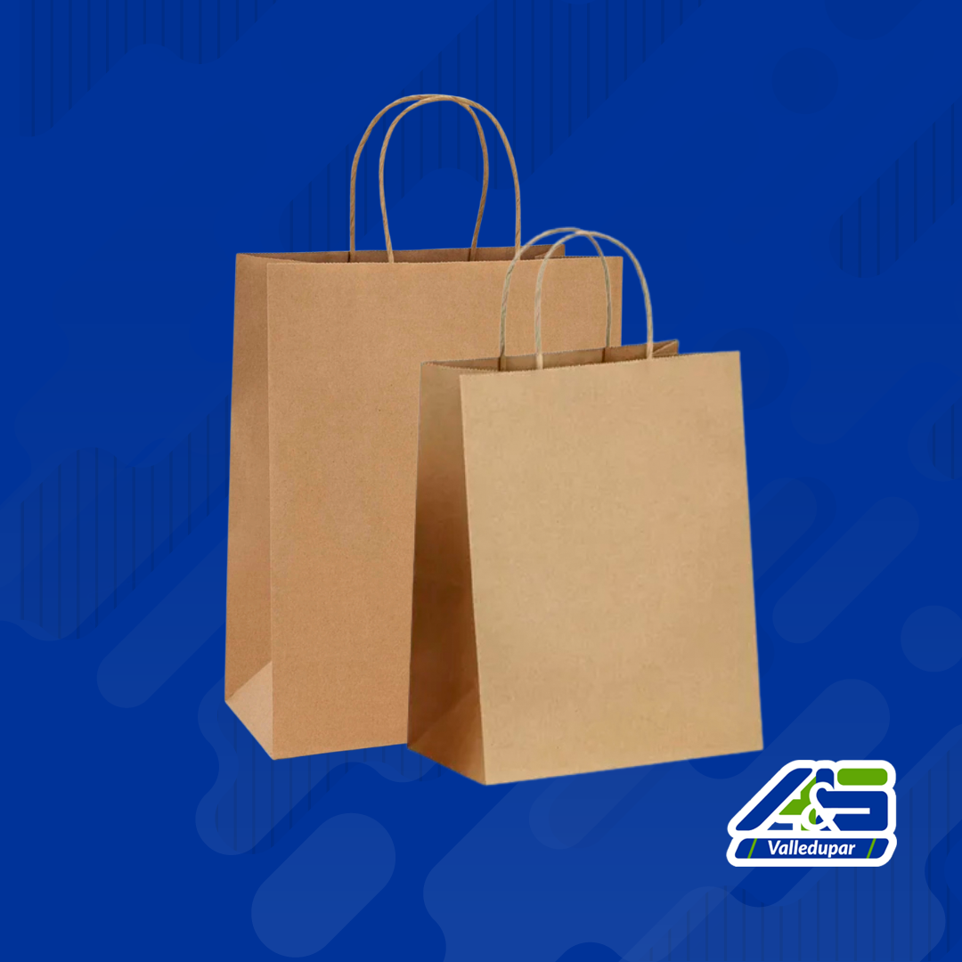 Bolsas de Papel Lisas Sin logo