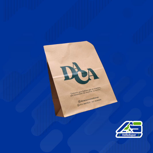 Bolsas para Restaurantes de Papel Personalizadas