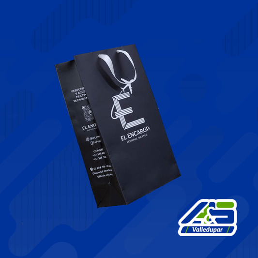 Bolsas Boutique Premium personalizadas Tamaño #4 16x27x8 cm