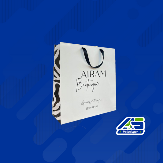 Bolsas Boutique Premium personalizadas Tamaño #2 27x27x8 cm