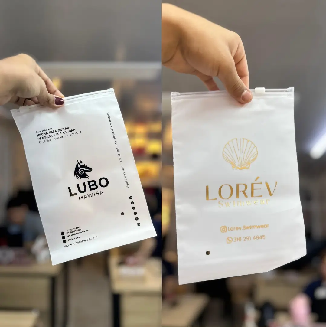 Bolsas Esmeriladas Personalizadas - Bolsas de Vinilo