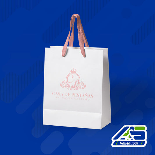 Bolsas Boutique Premium personalizadas Tamaño #5 12x20x5.5 cm