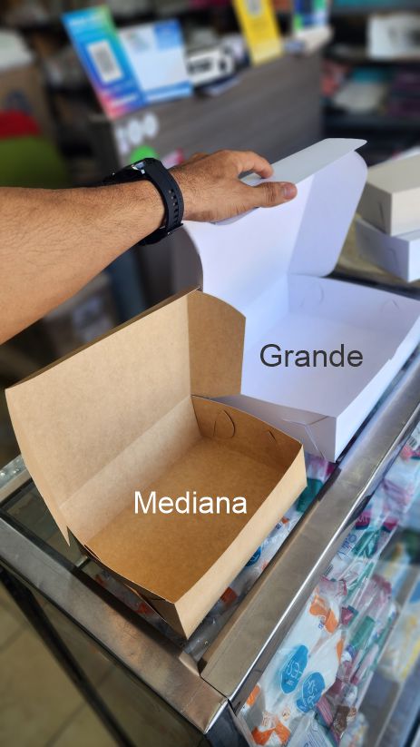 Cajas Genéricas En color Blanco, kraft y Beige