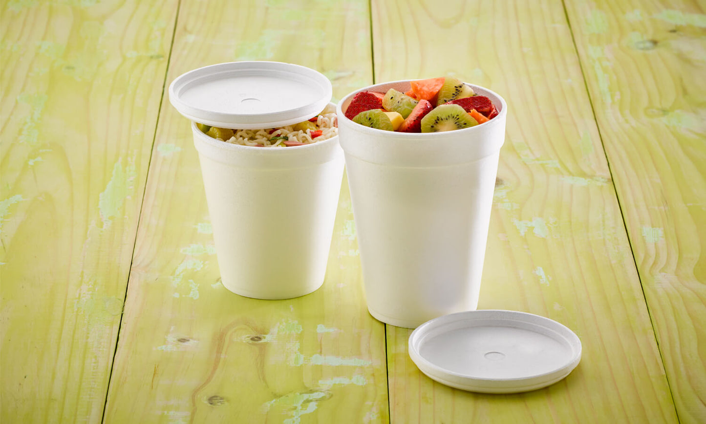 Contenedores Vasos soperos de icopor