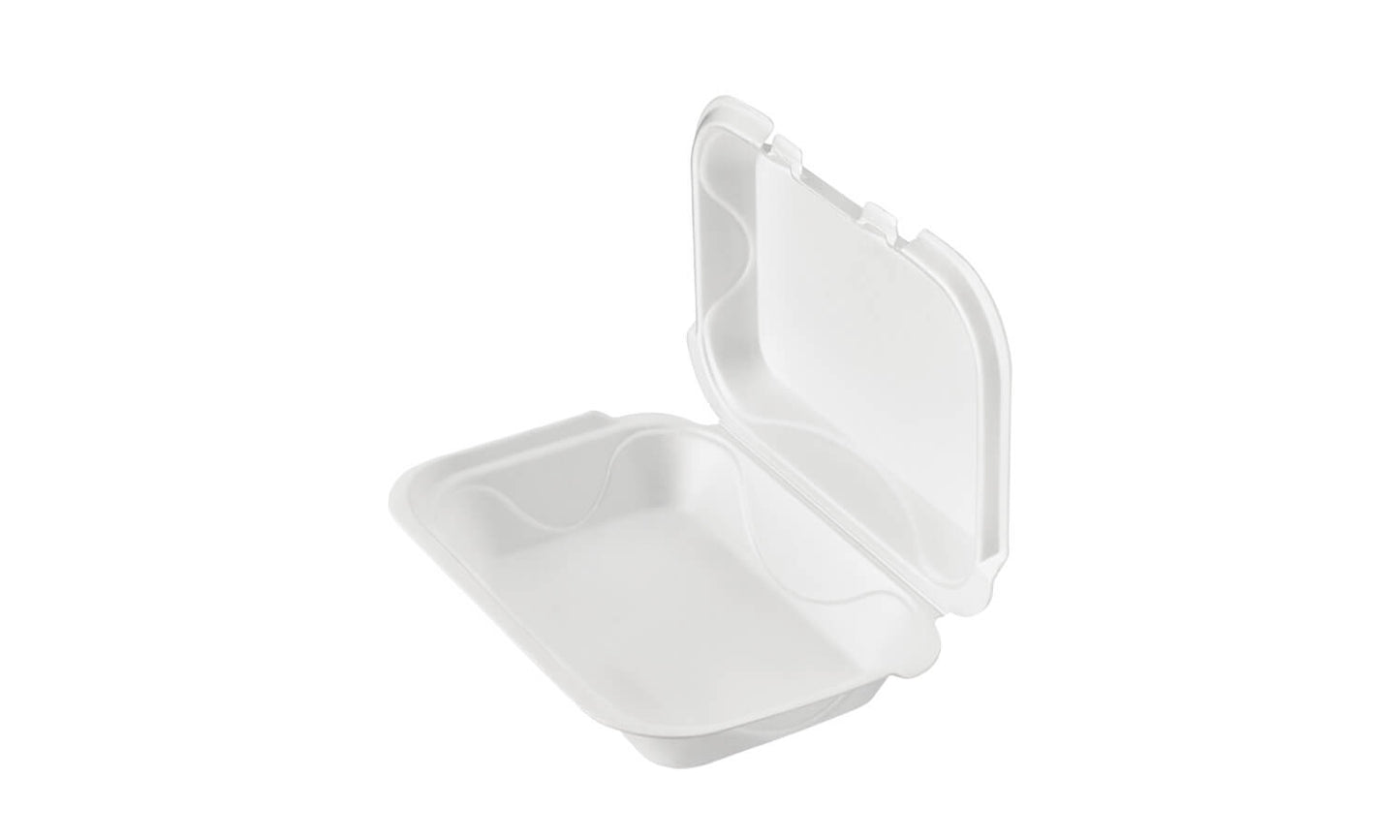 Portacomidas Platos desechables con tapa de icopor